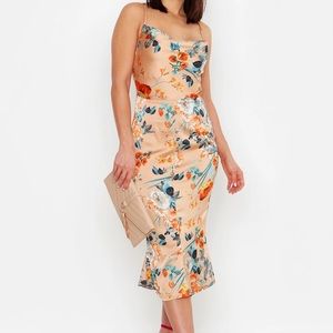 Boohoo satin dress, size 14